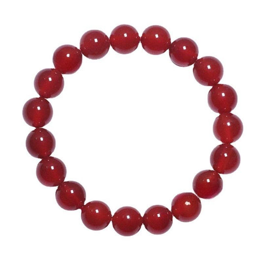 Southern Red Agate Bracelet 8mm/10mm/12mm