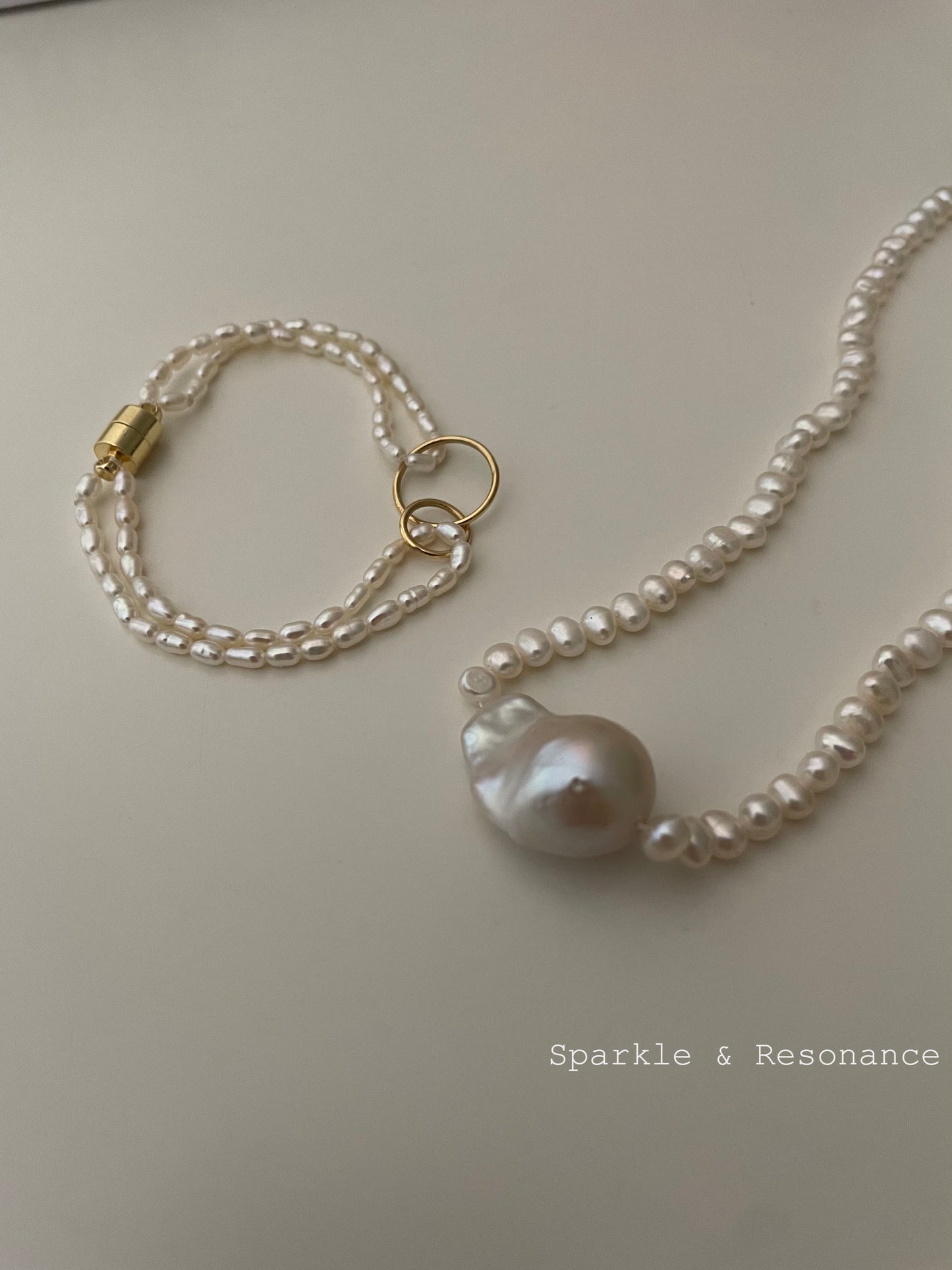 Baroque Pearl Necklace - Max