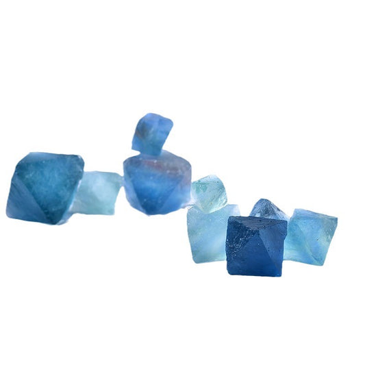 Blue Fluorite Octahedron