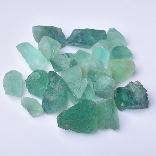 Green Fluorite Rough Stone