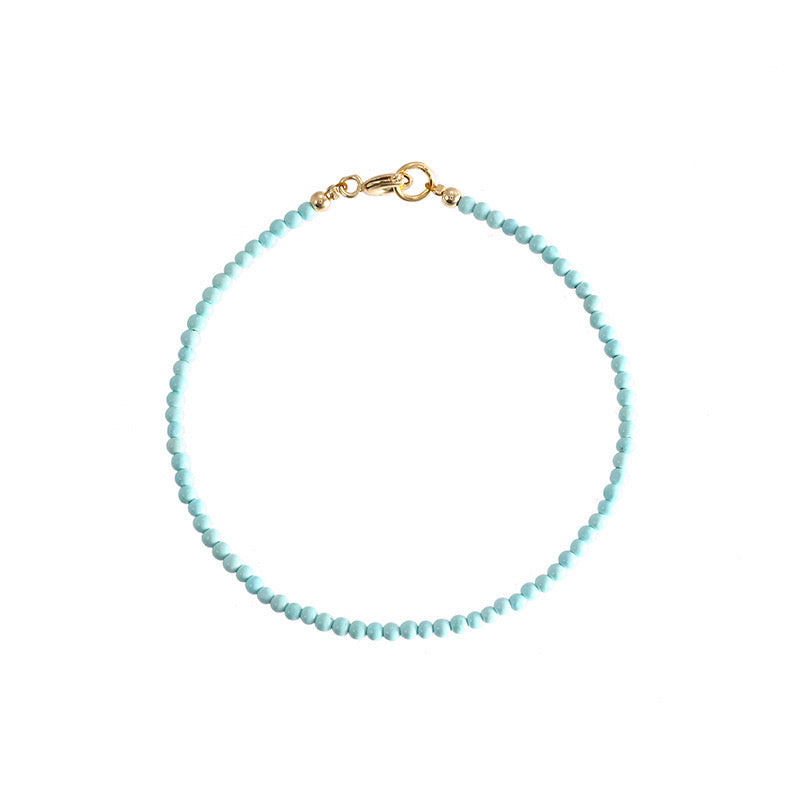 Turquoise Bracelet 2mm