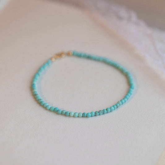 Turquoise Bracelet 2mm