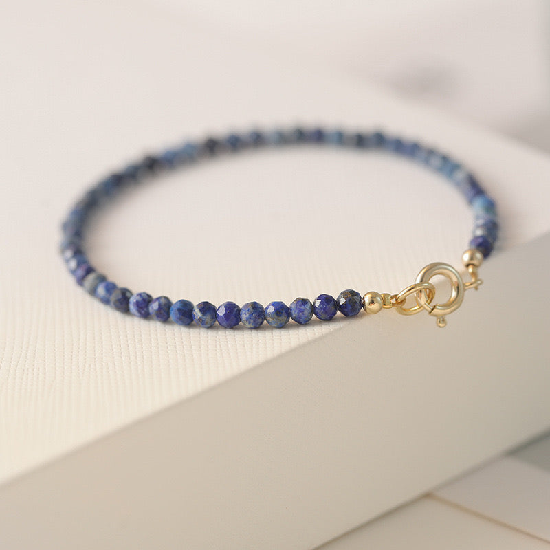 Lapis Bracelet 3mm