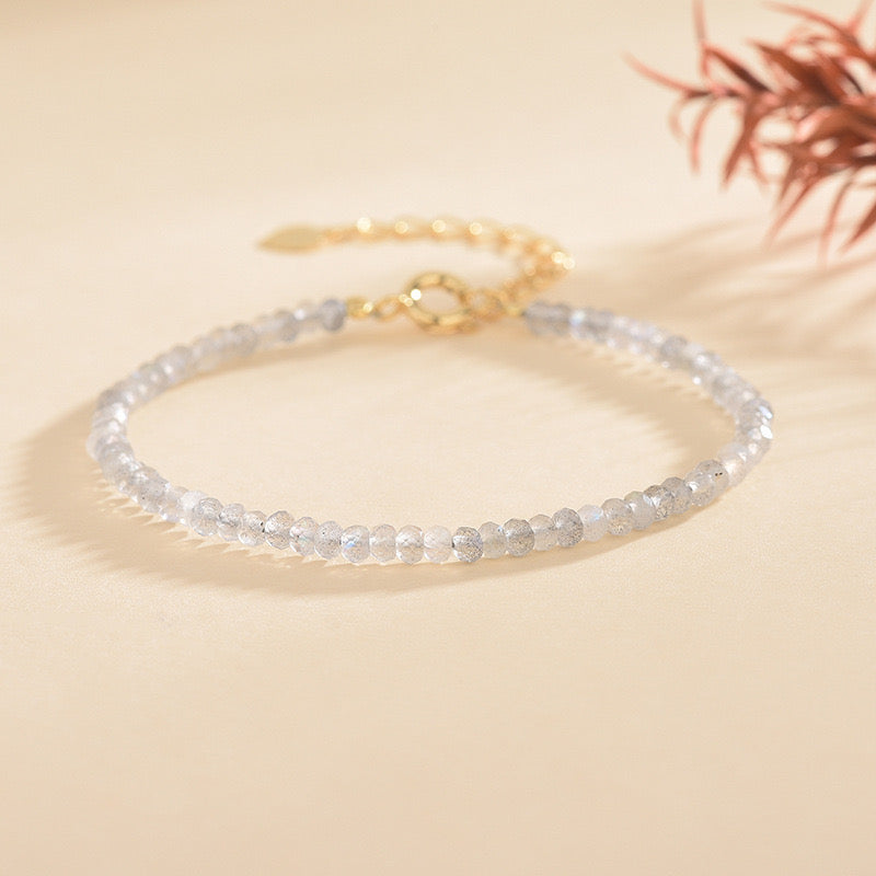 Moonstone Bracelet 3mm