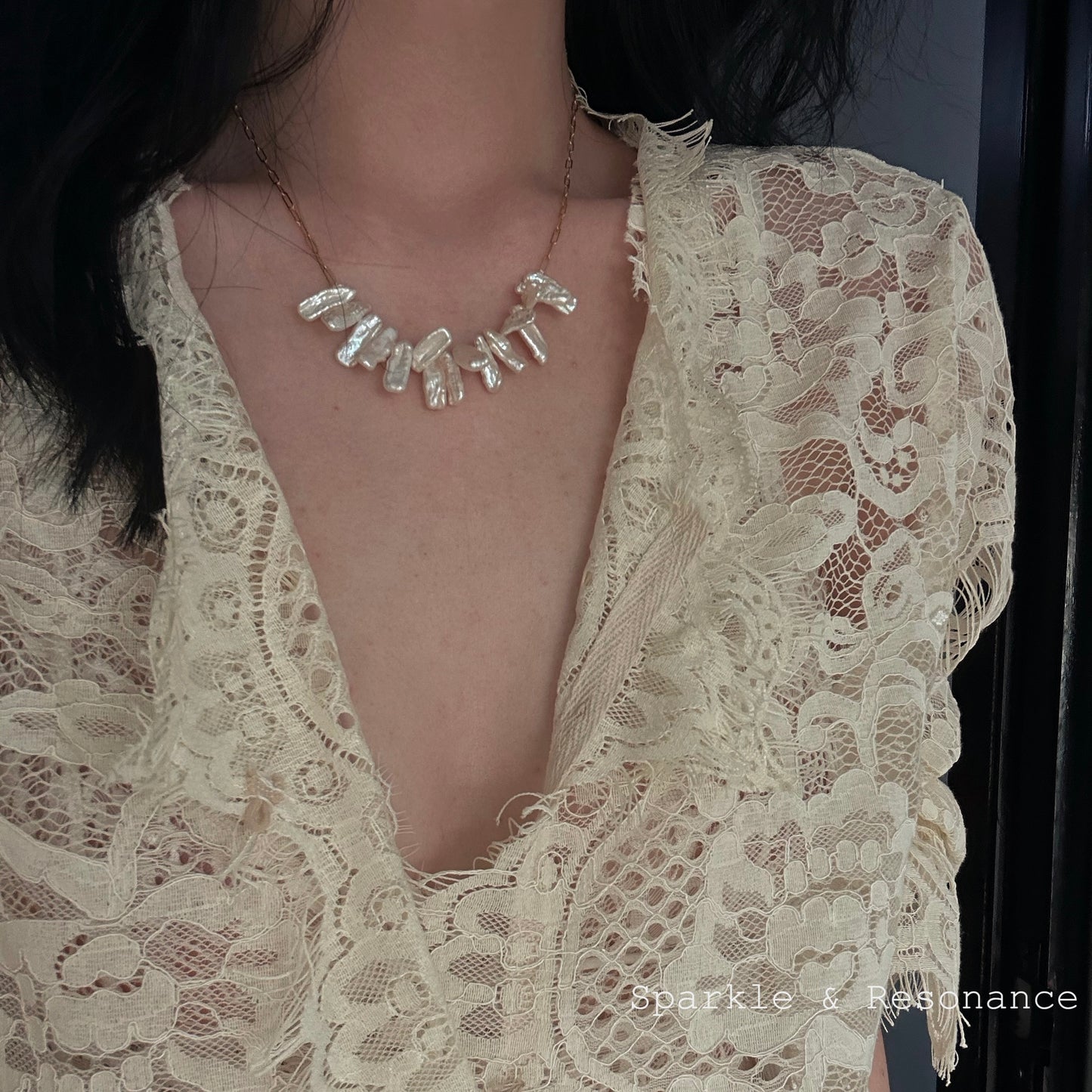 Baroque Pearl Necklace - Joyce