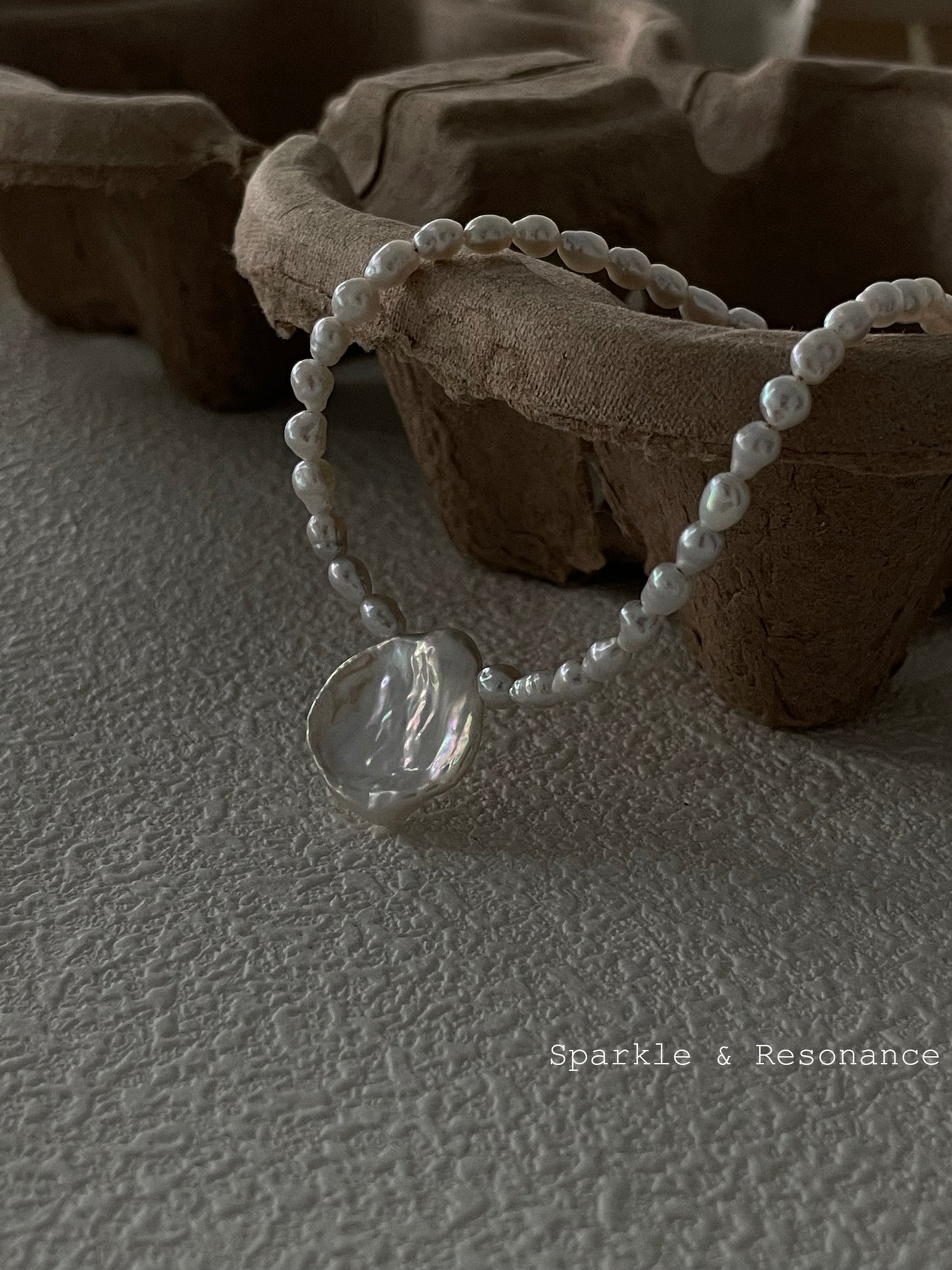 Baroque Pearl Necklace - Evelyn