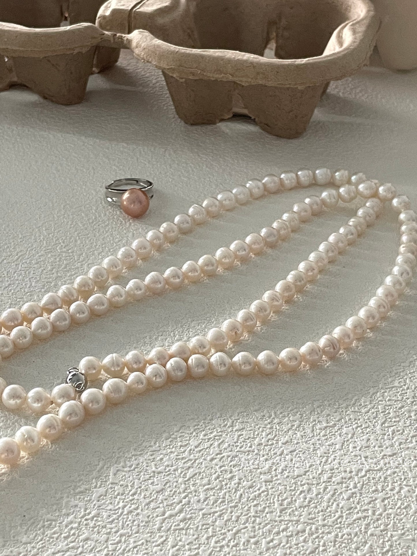 Baroque Pearl Necklace - Eddie