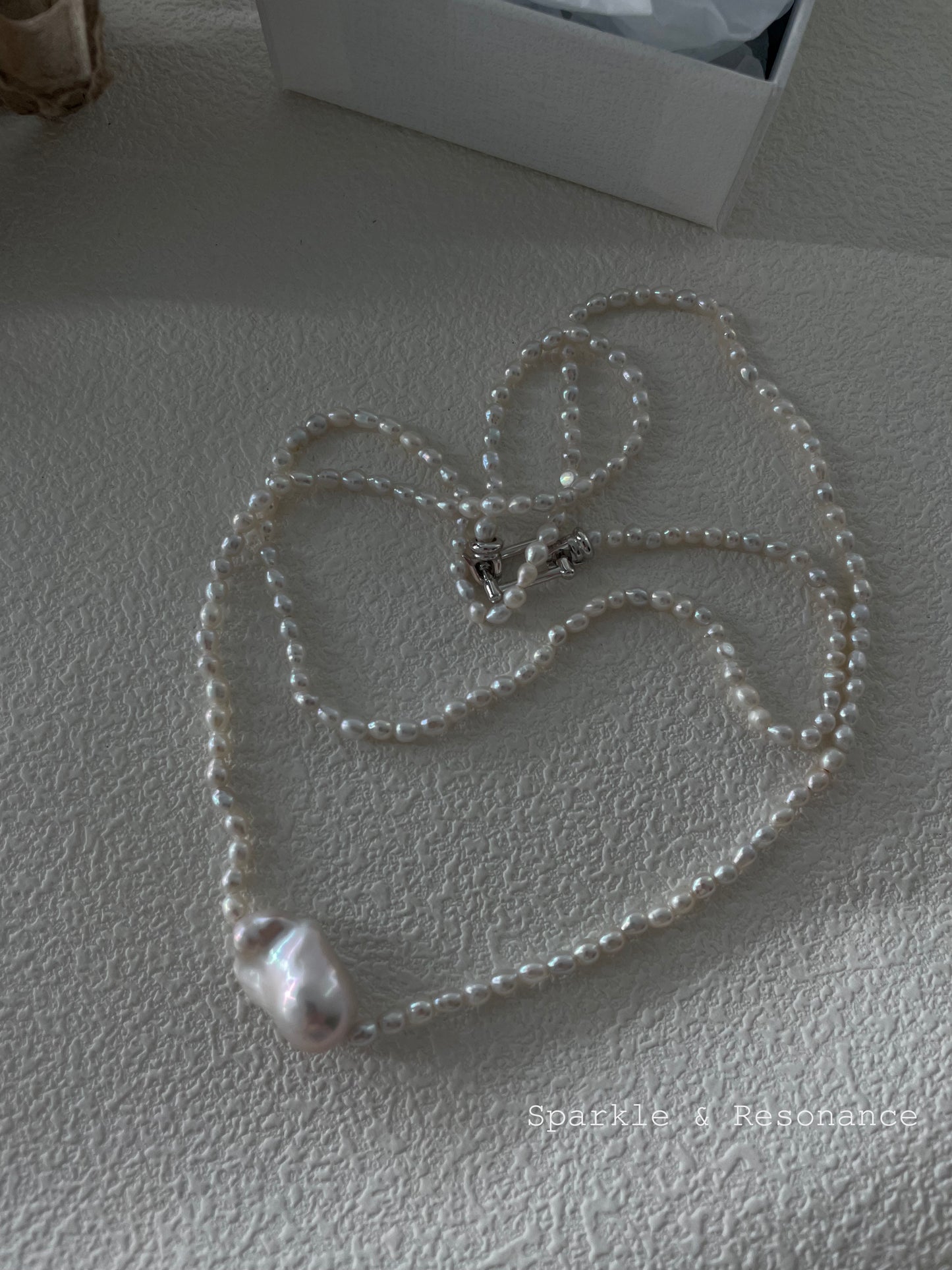 Baroque Pearl Necklace - Max (Double Layer)