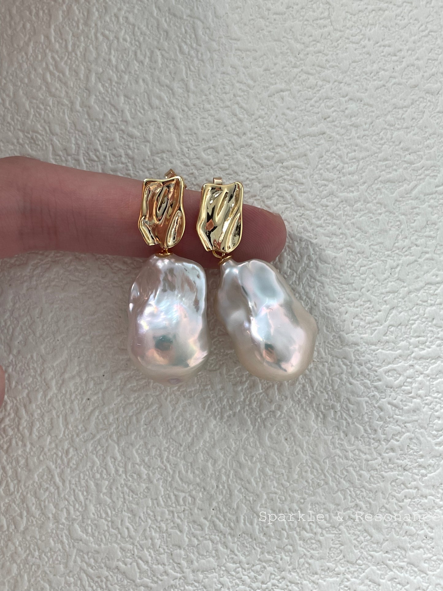 Baroque Pearl Earings - Max