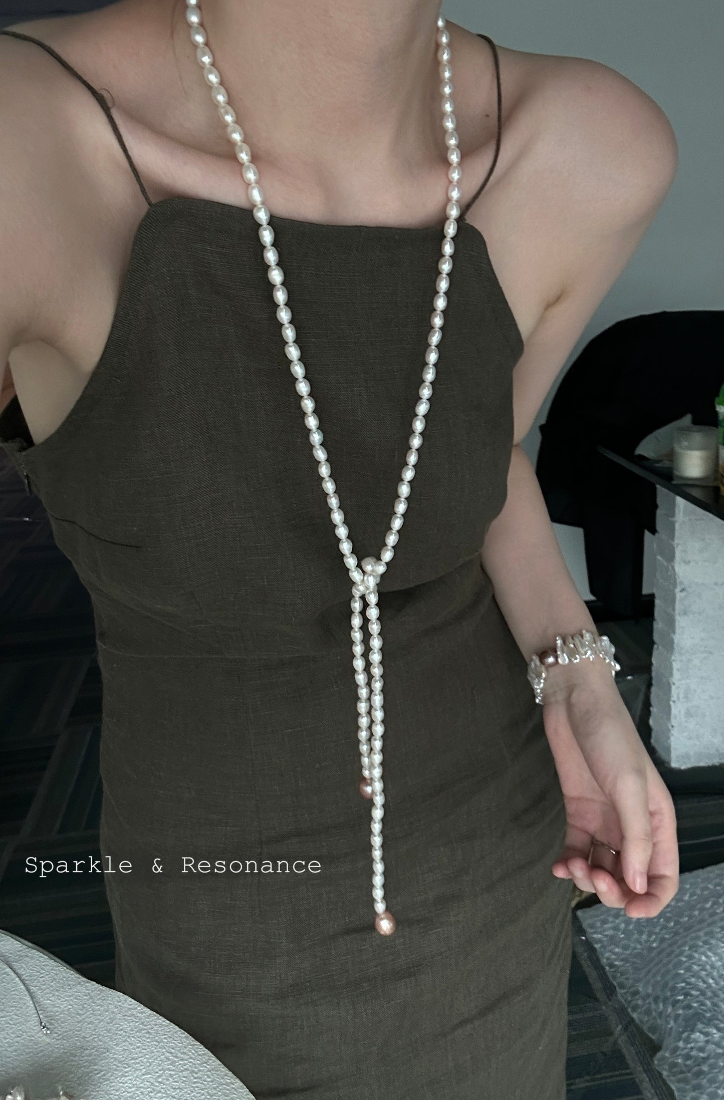 Baroque Pearl Necklace - Esme