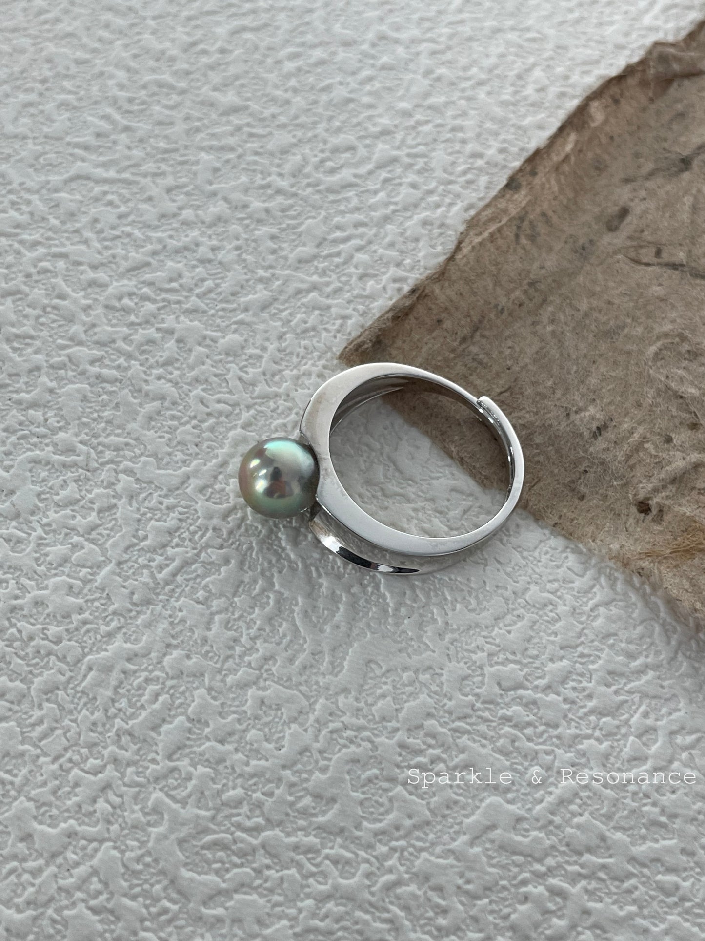 Baroque Pearl Ring - Silvie