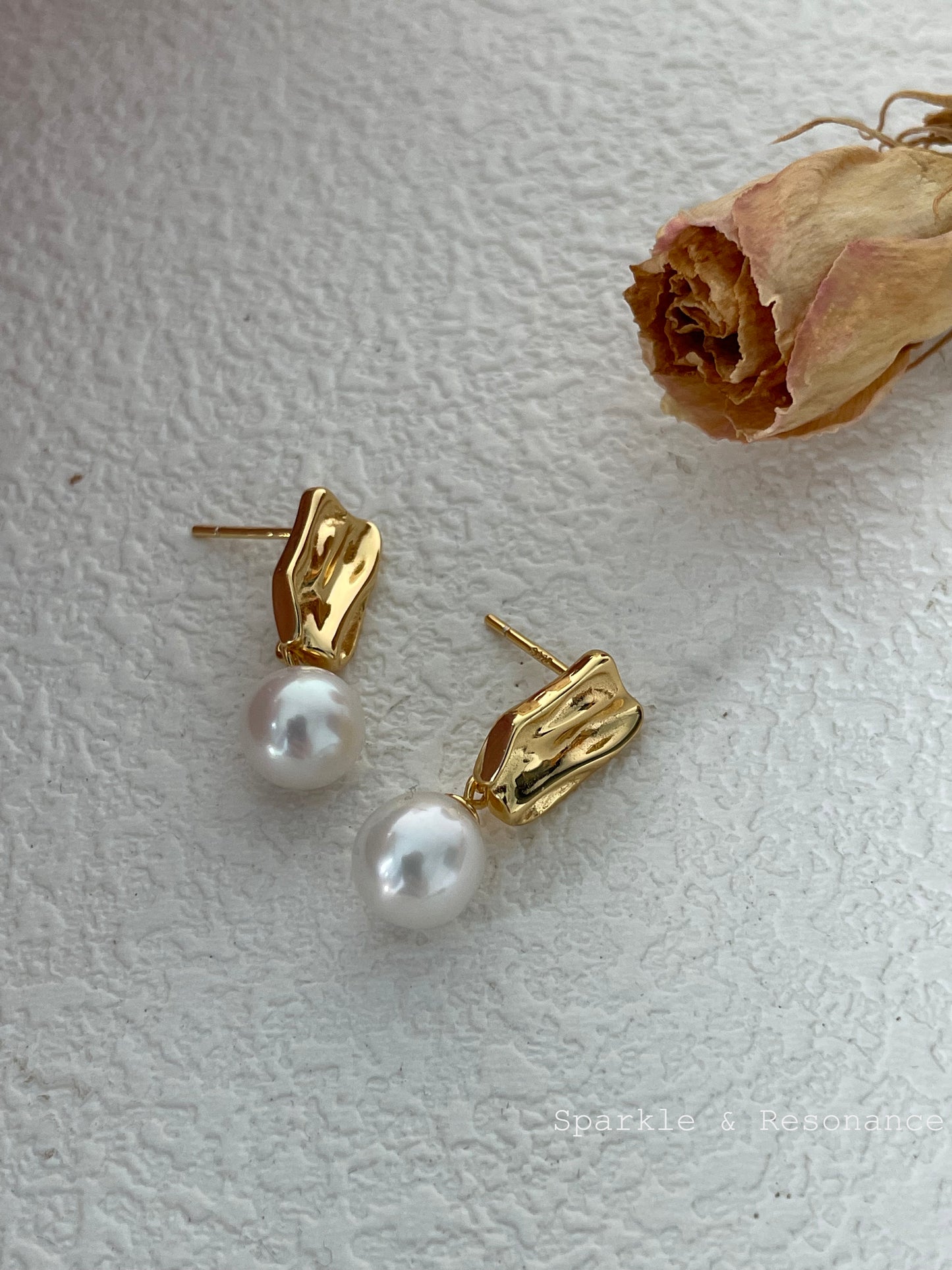 Baroque Pearl Earings - Ivy