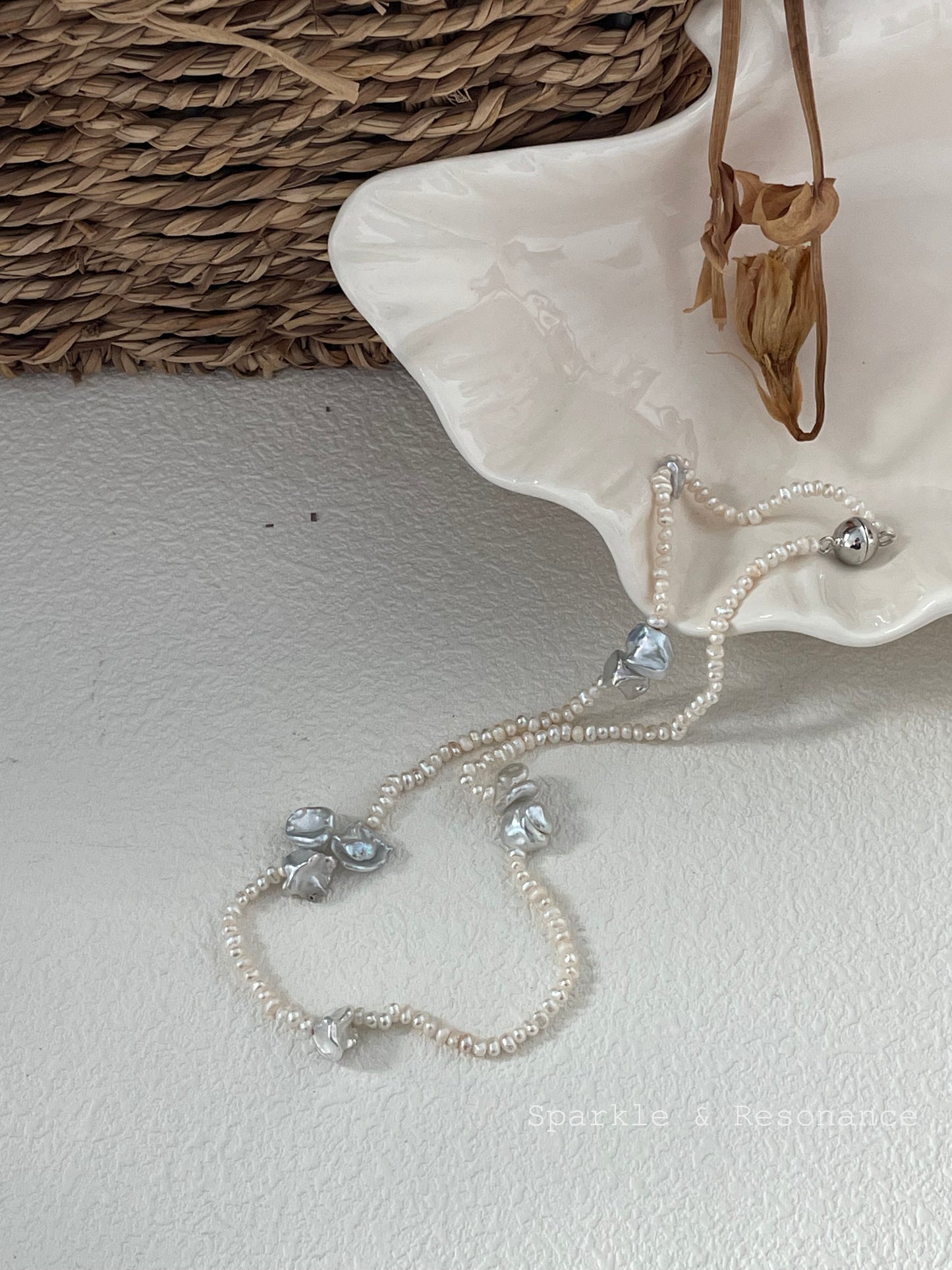 Baroque Pearl Necklace - Bloom