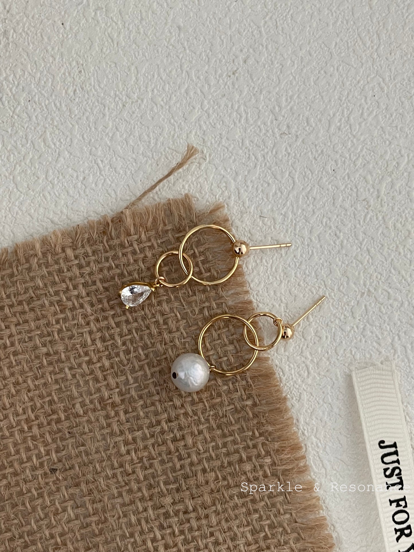 Baroque Pearl Earings - Stella