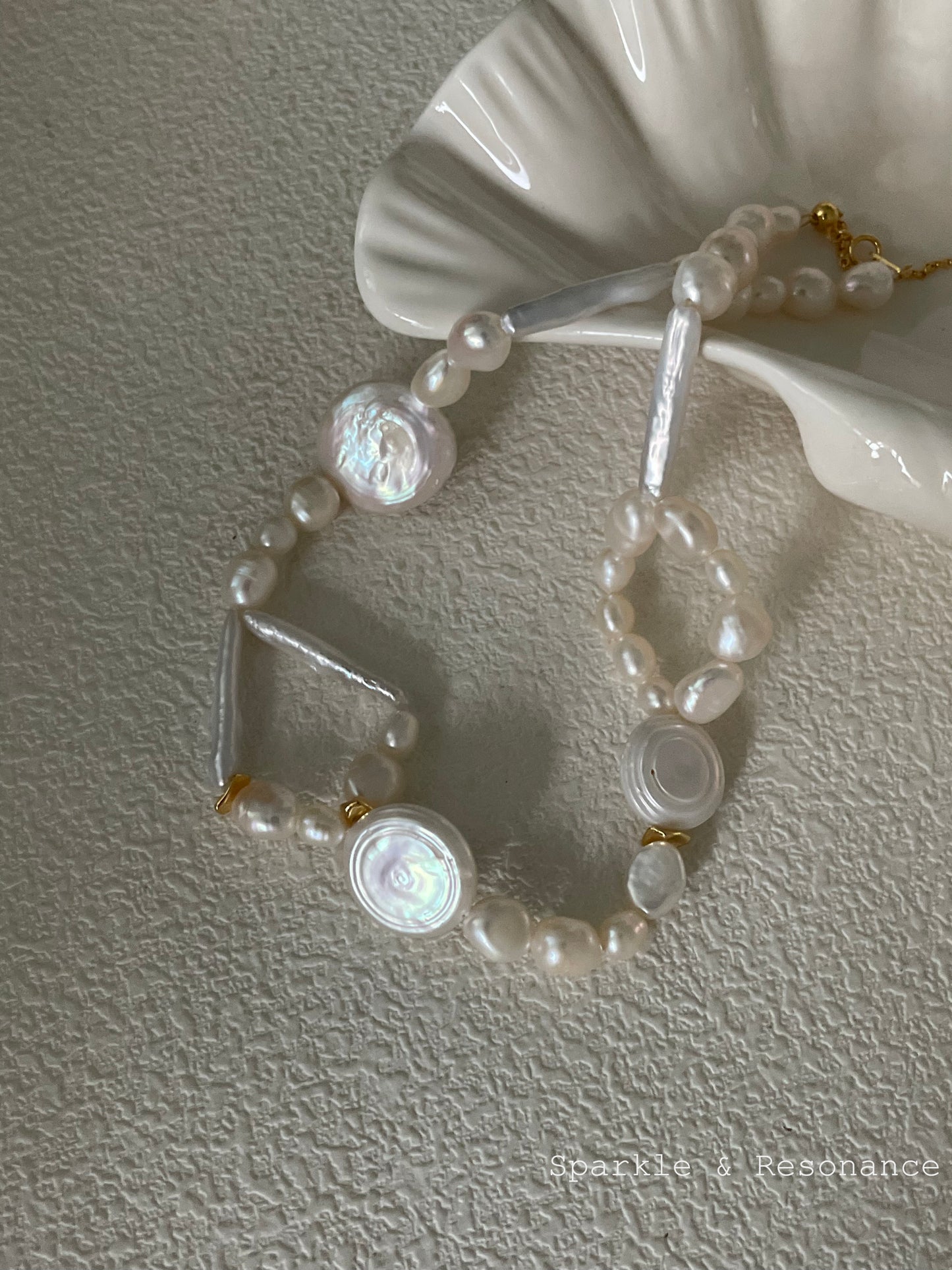 Baroque Pearl Necklace - Asha