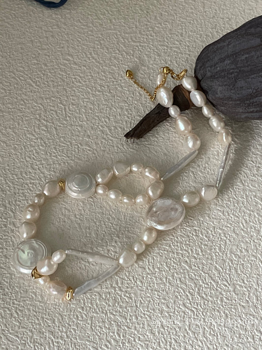 Baroque Pearl Necklace - Asha