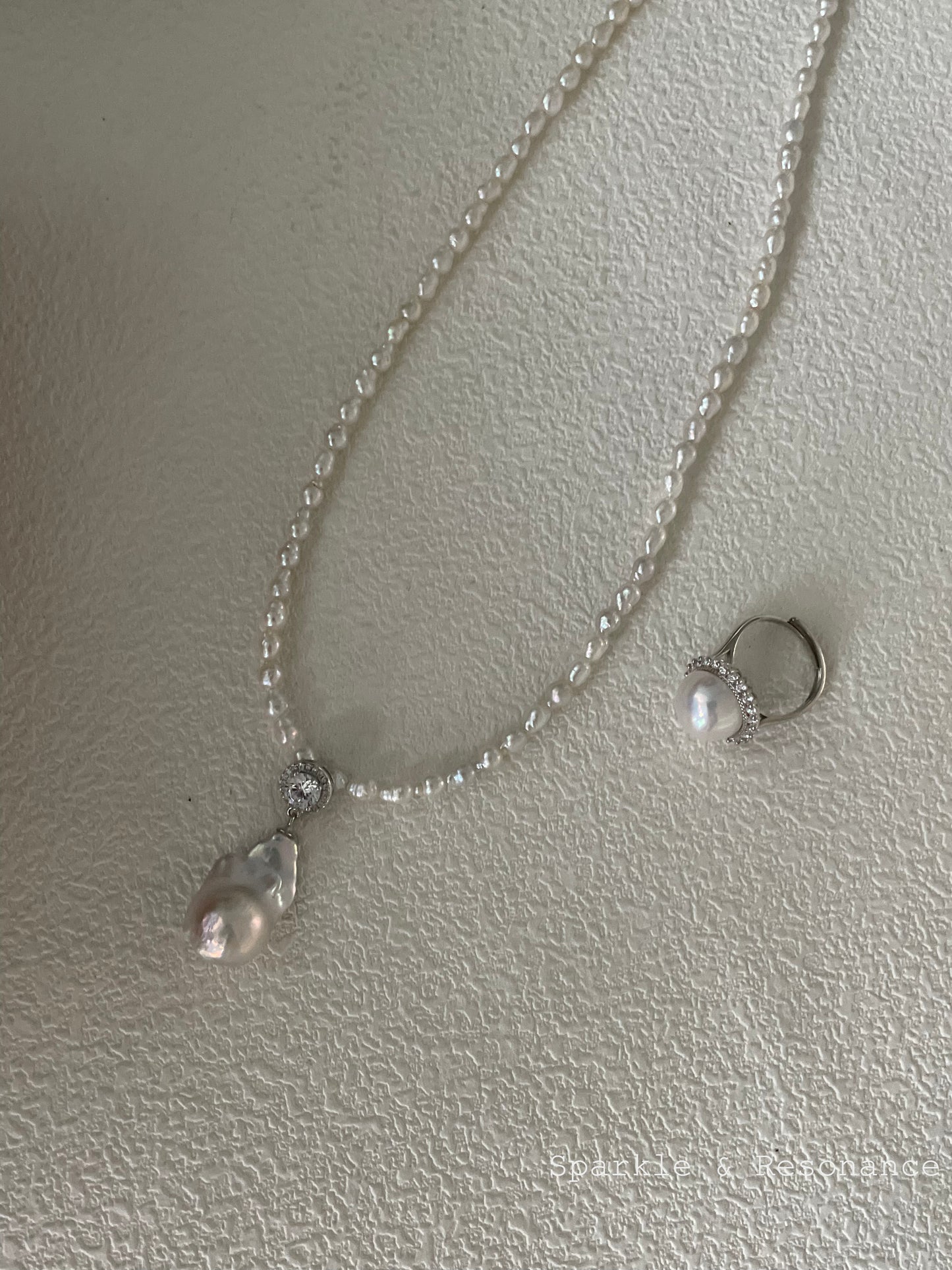 Baroque Pearl Necklace - Grace