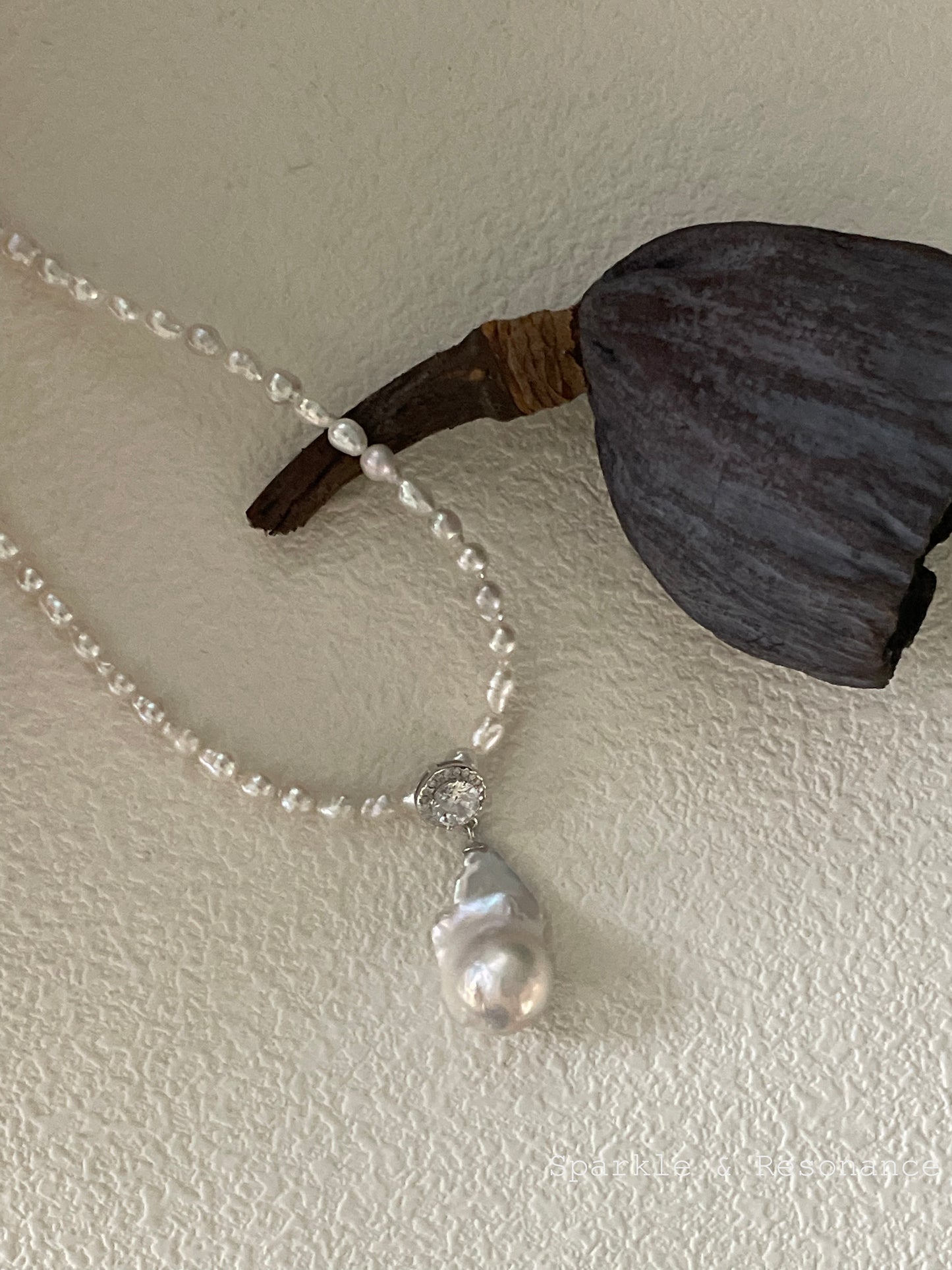 Baroque Pearl Necklace - Grace