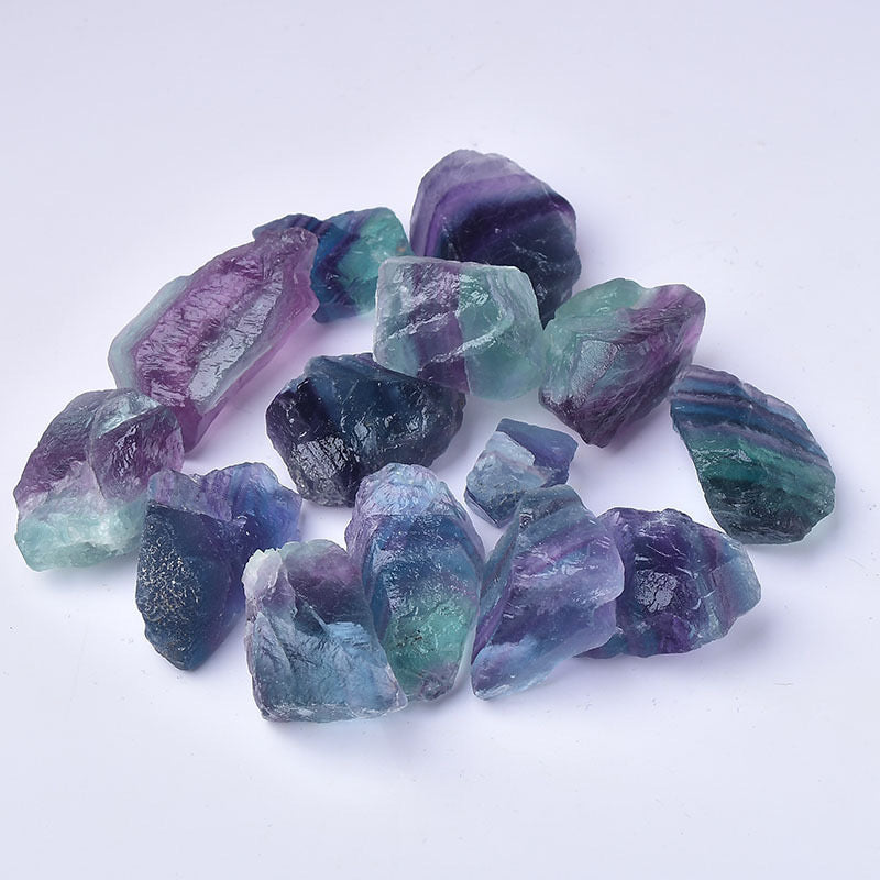 Rainbow Fluorite Rough Stone