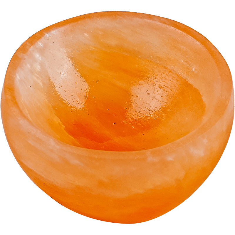 Orange Selenite Cleansing Bowl - 3.5cm Height